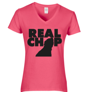 Womens Real Chop V-Neck